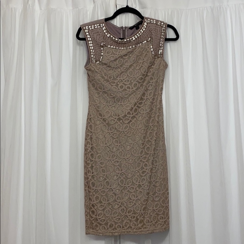 Lace Dress with bead work